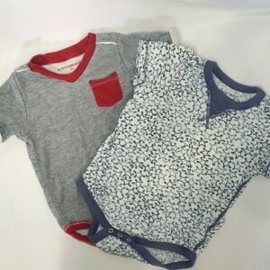 3/$30 BURT'S BEES BABY Organic Cotton Bodysuit Bundle